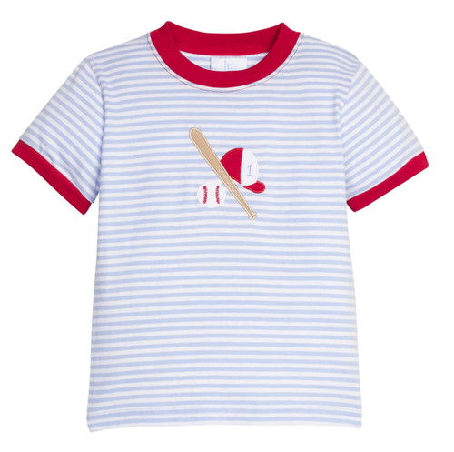Appliqué T-Shirt in Baseball