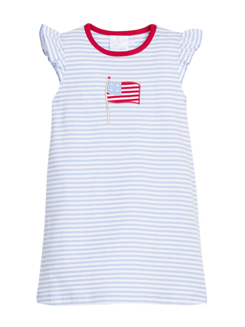 Appliqué Tilly Dress in Flag