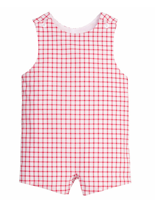 Vintage John John in Red Windowpane