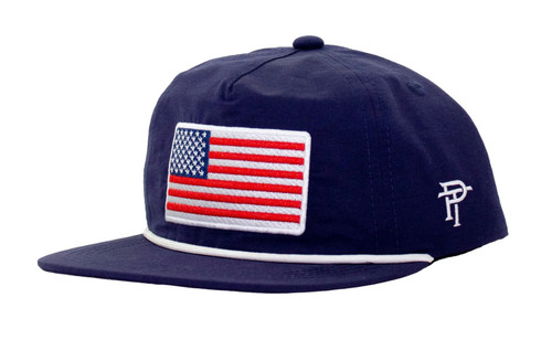 Classic Rope Hat in American Flag