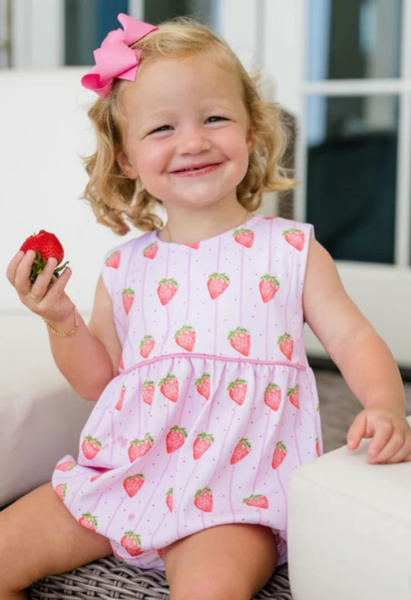Lottie Bubble in Strawberry Stripe