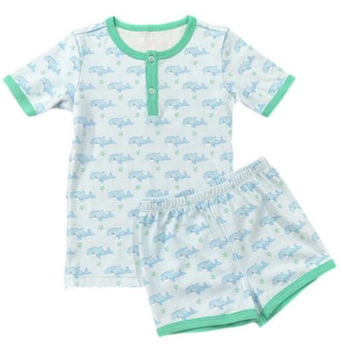 Boys Two Piece Jammies in O’Whale