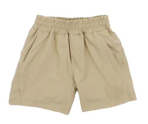 Boys Court Short in Khaki