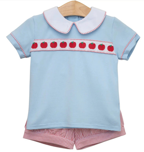 Short Set in Apple Ribbon