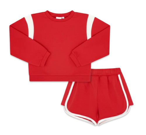 Ellie Everyday Set in Game Day Red