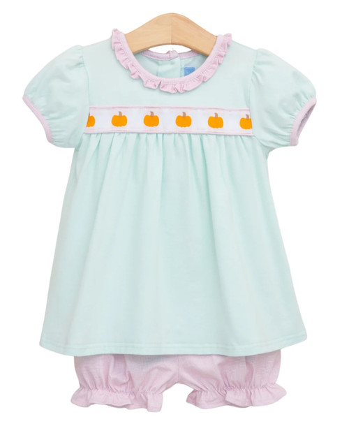 Bloomer Set in Pumpkin Rowe