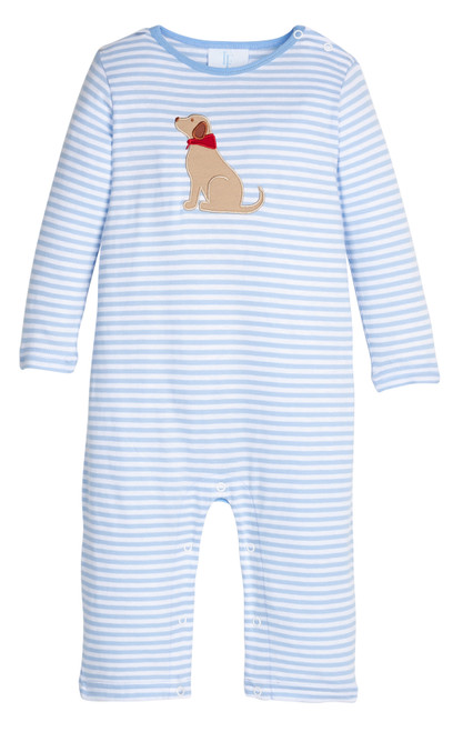 Appliqué Romper in Seated Lab