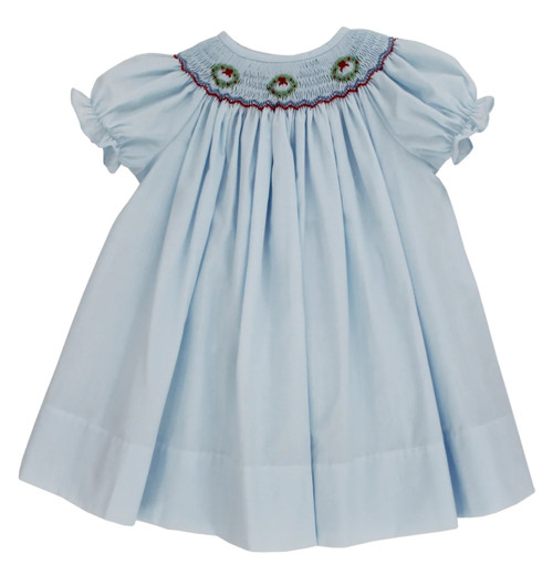 Bishop in Smocked Wreath