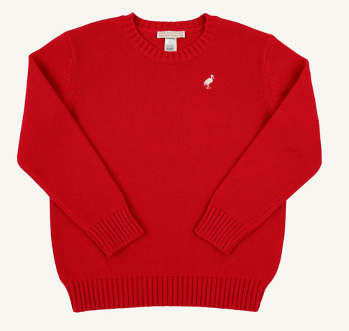 Isaac’s Sweater in Richmond Red
