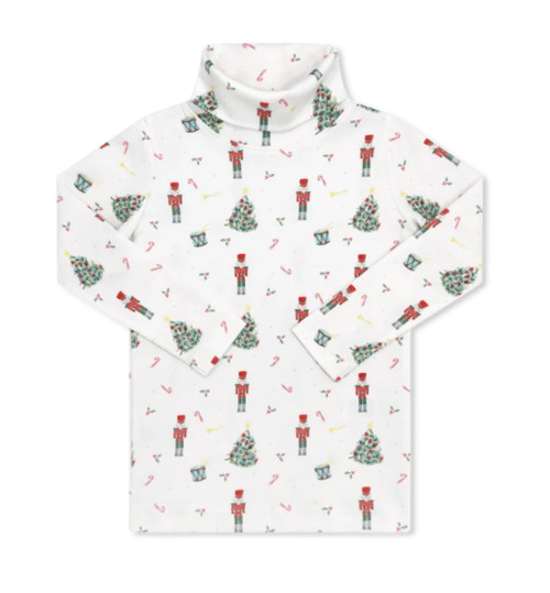 Tiny Tot Turtleneck in Enchanted Toy Box