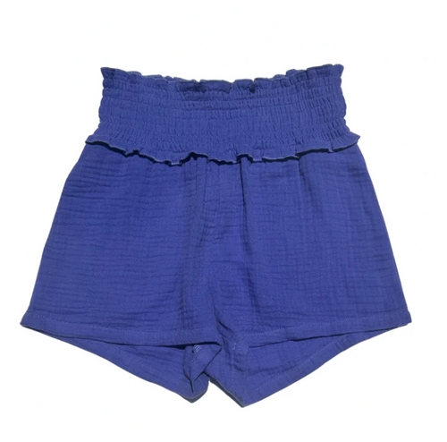 Sadie Shorts- Royal Gauze