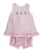 Angel Dress Tie with Bloomer in Sailboat Trio