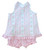 Poppy Bloomer Set in Pink Floral Scallop