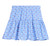 Sally Skort in Cornflower Block Print