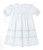 Donahue Dress in Blessings White with Ecru