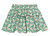 Two Tiered Circle Skort in Greenwich Garden Green