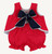 Susanne Swing Top Set in Richmond Red with Nantucket Navy
