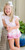 Mae Tie Back Bloomer Set in Lobster PREORDER