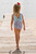 Lottie One Piece Swim in Patriotic Stripe PREORDER