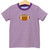 Short Sleeve Shirt in Football on Purple