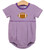 Short Sleeve Bubble in Football on Purple