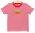 Short Sleeve Shirt in Football on Red