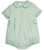 Embroidered Nicholas Bubble in Pumpkin