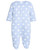 Printed Footie in Blue Sheep