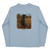 Long Sleeve Logo Tee in Antler Dog on Bayberry