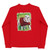 Long Sleeve Logo Tee with Dawg in Red