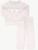 Long Sleeve Lagniappe Play Set in Pensacola Pink Ministripe with Ballet Slipper