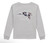 Long Sleeve Tee in Pintails on Ice Grey