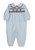 Dressy Long Bubble in Smocked Wreath