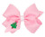 King Moonstitch Bow in Pink with Tree