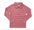 LS Polo - red/white striped