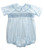 Dressy Short Bub - Pale Blue Geometric