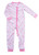 Girls One-Piece Zip Jammies - Ghost