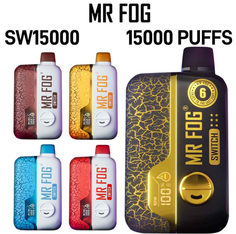 elf bar vape uk Mr Fog Switch SW15000 Disposable Vape – 15K Puffs, 5%