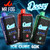 Mr Fog Doozy Ice Cube 40K, electronic vaping device in blue, red, and green colors with digital display and branding.