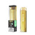 North North 5000 Disposable, vaping device with gold metallic finish and transparent mouthpiece, featuring the North logo and Miami Mint flavor branding.