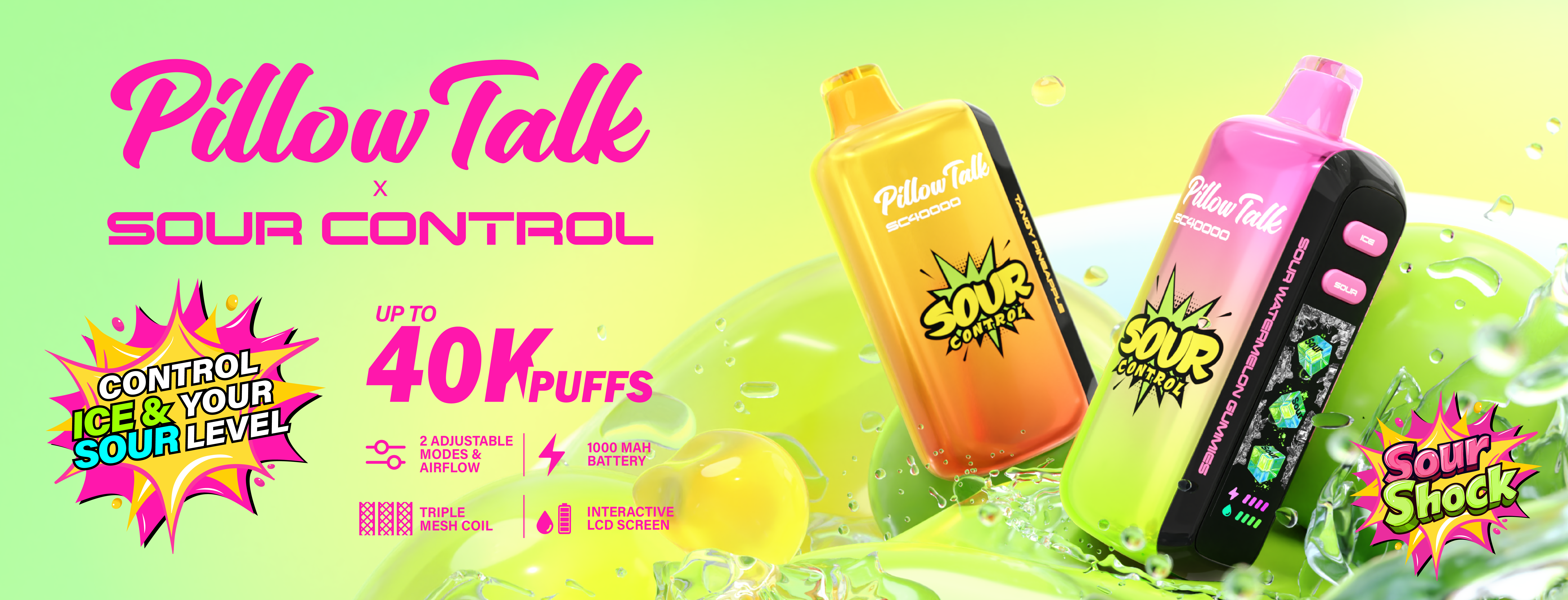 Pillow talk sour control