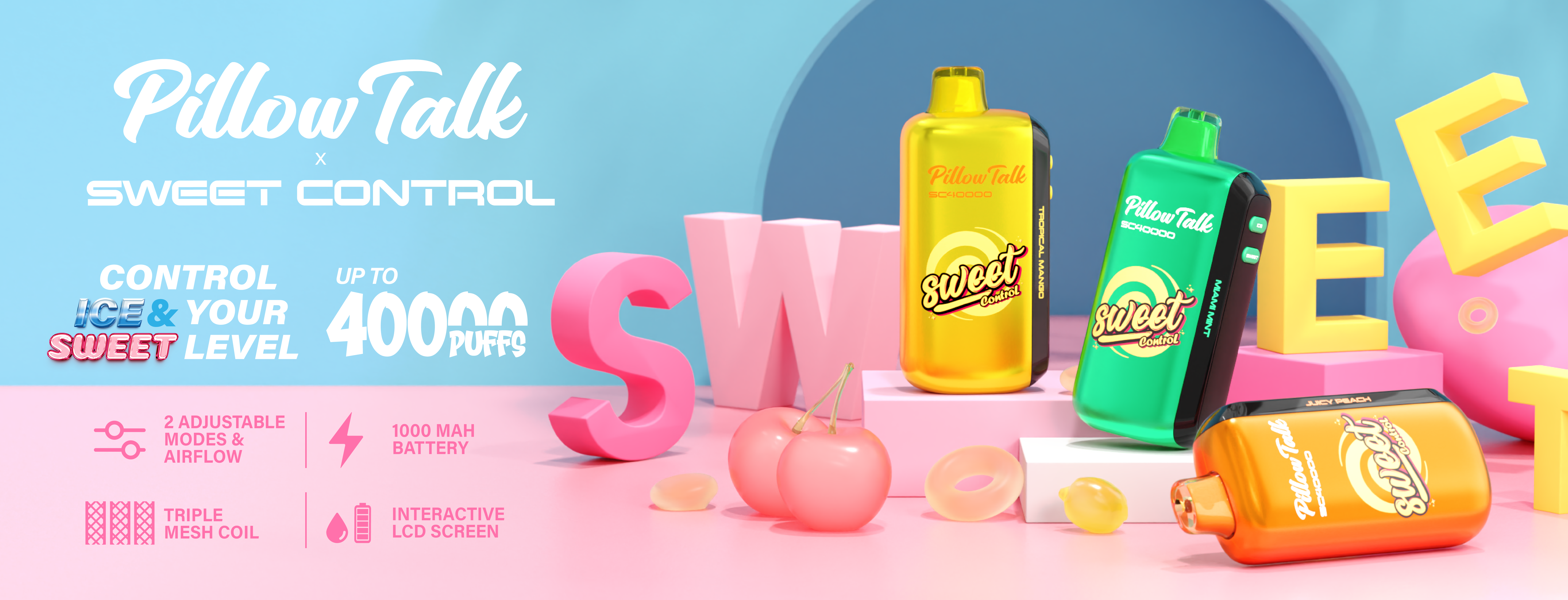 Pillow talk Sweet Control