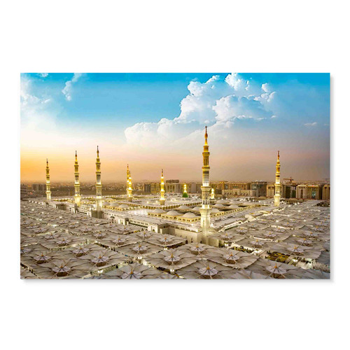 91000 The Prophet's Mosque I, Acrylic Glass Art