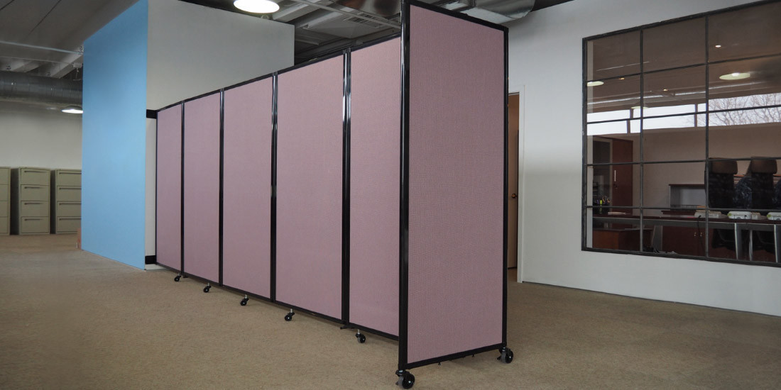 Room Divider 360 Wall-Mounted Accordion Partition - Thumbnail 4