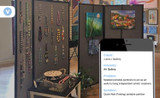 Portable Wall Partitions Create Picture Perfect Gallery