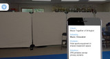 Music Room and Karate Dojo Divide Shared Classroom Space