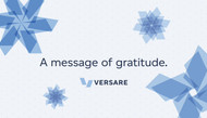 Thanks from Versare: A message of gratitude