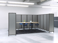 Reconfiguring Open Floor Plans Without Construction