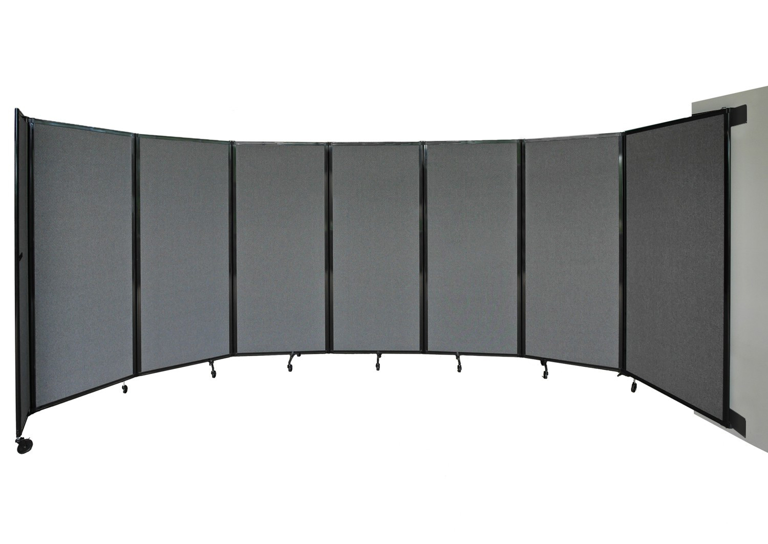 Room Divider 360 Wall-Mounted Accordion Partition | Versare Solutions, LLC