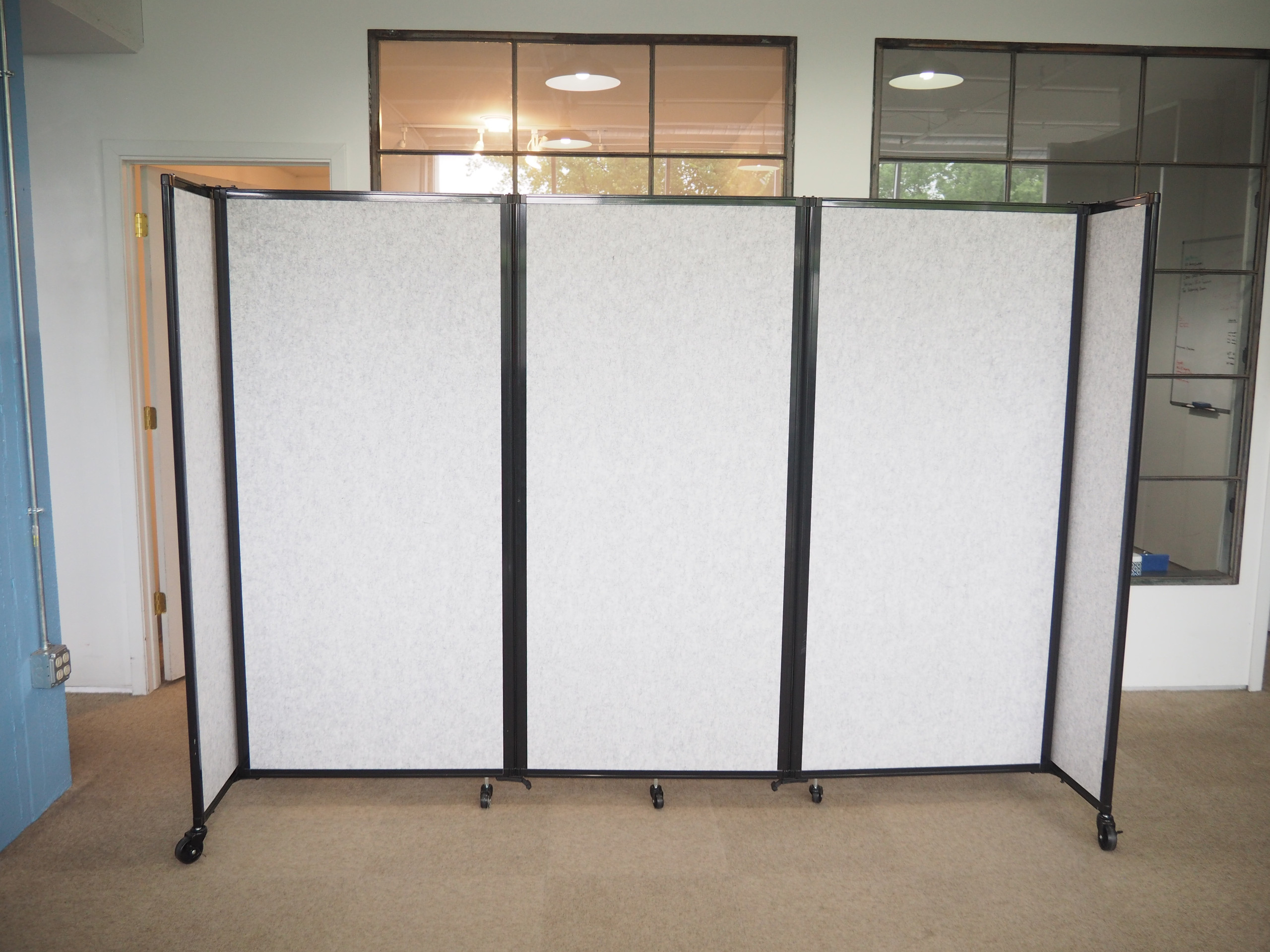 SoundSorb Room Divider 360 Folding Portable Partition Versare